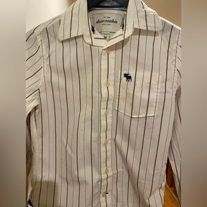 Abercrombie button down shirt, kids M